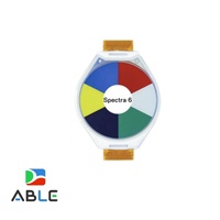 Pantalla circular de tinta electrónica Spectra 6 de 1,69 pulgadas, pantalla de papel electrónico a todo color, resolución de 400x400, interfaz SPI+I2C, módulo de pantalla Eink de bajo consumo