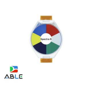 Pantalla de Tinta Electrónica Circular Spectra 6 de 1.69 Pulgadas, a Todo Color, Resolución 400x400, Interfaz SPI+I2C, Bajo Consumo de Energía - Product Image 4
