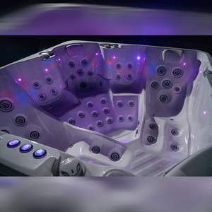 LOVIA 5 kişi sıcak küvet romantik kaçamakları açık Spa Al Cover Libre sıcak küvet jacuzspa açık Spa açık kapaklı - Product Image 4