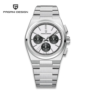 PAGANI DESIGN 1761 Nouvelle montre sport pour homme, mode haut de gamme, quartz, saphir VK63, étanche, classique, acier inoxydable - Product Image 1