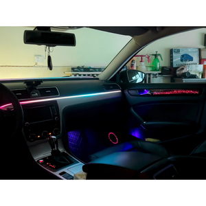 Precision LED <b>Car</b> Ambient Lighting Symphony Acrylic Fiber Optic Strip for Volkswagen Passat 2011-2015 Interior Upgrade - Product Image 3