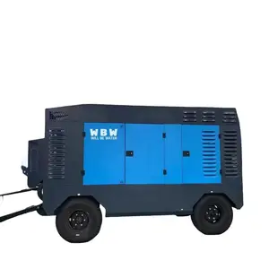 Compressore d'aria a vite diesel 20bar 1000cfm compressore d'aria a vite mobile 1000cfm