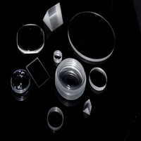 Prisme optique triangulaire sur mesure 10mm 25mm 30mm avec revêtement antireflet en verre optique/CaF2/Quartz, tolérance d'angle de 1 arcmois