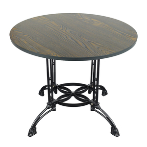 Base de mesa de comedor con garra de <span class=keywords><strong>herradura</strong></span> pesada y duradera Patas de muebles de hierro fundido de metal comercial de alta calidad Patas de mesa de comedor. - Product Image 6