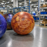 Ballon gonflable en PVC avec impression UV LED, imperméable, pour la décoration spatiale, la promotion d'événements