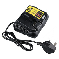 Chargeur de remplacement 10,8V-20V 3A pour batteries lithium-ion Dewats DCB200 DCB140 DCB120 DCB112 DCB118
