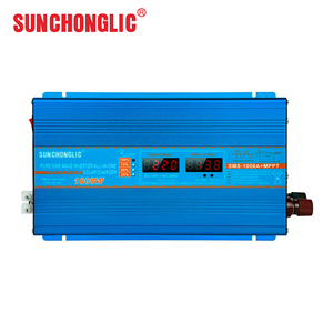 ขายส่ง คอนโทรลเลอร์ชาร์จพลังงานแสงอาทิตย์ MPPT ออลอินวัน 1000W คลื่นไซน์บริสุทธิ์ เอาต์พุตเดี่ยว DC12V อินพุต Sunchonglic SMS-1000A 1 3-นิ้ว - Product Image 6