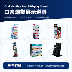 Dsp Acrylic Mouth Bag Display <b>Rack</b> Multi Layer Tabletop Round Can Pop Brand Display Prop Factory - Product Image 5