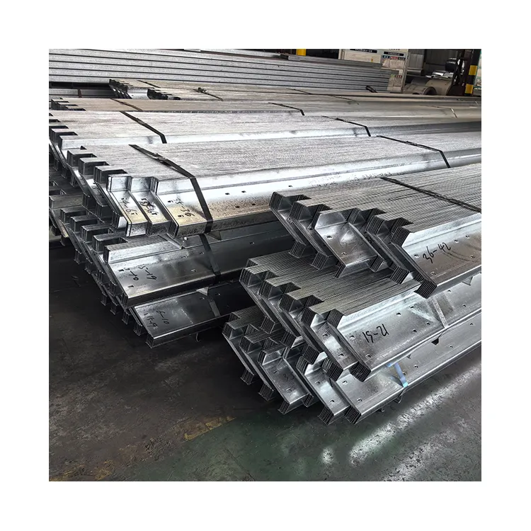 Trave in acciaio zincato Z JIS G3302 CGCC 150x60x20mm robusta soluzione di struttura in acciaio con rivestimento in zinco sezione Z acciaio