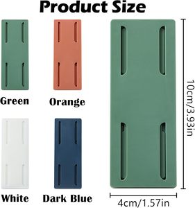 Nuovo Design di Accessori per la Casa, Supporto per Prese da Scrivania Senza Foratura, Fissatore Autoadesivo per Protezione da Sovratensioni per Cucina e Ufficio - Product Image 2