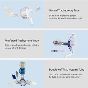 Tubo Traqueostomia Descartável PVC M58 Cuffed ou Uncuffed - Product Image 3