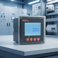Acrel PZ72L-DE Analyseur de puissance intelligent numérique triphasé Modbus, compteur d'énergie DC pour l'énergie solaire photovoltaïque, écran LCD