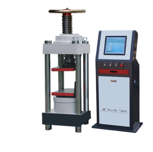 תצוגת אנלוגי מכונת בדיקת דחיסה הידראולית לבדיקת חוזק צילינדר בטון במעבדות הנדסה אזרחית - Product Image 4