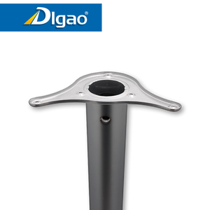 Pieds de <span class=keywords><strong>table</strong></span> de jardin amovibles en tube rond réglables en hauteur - Product Image 5