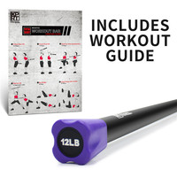 XPRT Fitness Home Gym Coloré Formation Populaire Barre De Poids Droite Aérobic Workout Body Barbell Bar 20lb Haltérophilie