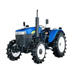 Farm kleiner Traktor 4WD 70 PS gebrauchte neue Holland 70 PS Traktor mit Frontlader und Bagger lader Preis