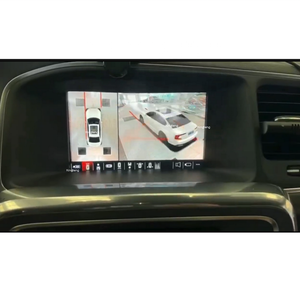 Sistema de cámara de coche de monitoreo panorámico con vista de pájaro de 360 grados 3D para Volvo XC40 XC60 V90 S80L pantalla Vertical de 7 pulgadas y 10 pulgadas - Product Image 2