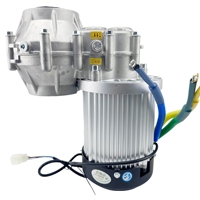 Motor DC 1500W 60V 72V Brushless Differential Gear untuk Kendaraan Listrik Ringan, Beban Berat, E-Trike & Penggunaan Perahu BM1424HQF