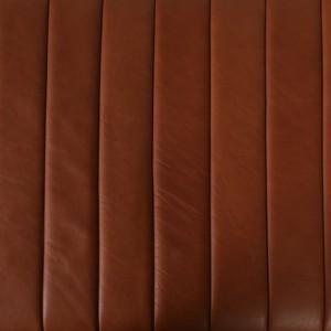 Panca Rettangolare Imbottita dal Design Moderno, Effetto Pelle Marrone, Pouf per Ingresso e Sgabello per Soggiorno - Product Image 6