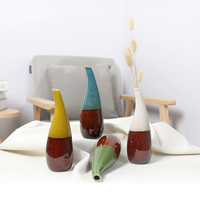 Ensemble de vases en céramique de mariage de luxe nordique moderne décor de table personnalisé écologique pour la maison pour les hôtels