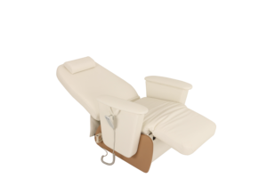 Profesyonel elektrikli diyaliz koltuğu düzgün uzanmış hassas ayar - Product Image 5