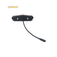 Feu arrière pour QMWHEEL V20 V20PRO Ebike pièces 5 broches Interface feu d'avertissement arrière vélo électrique pièce de rechange