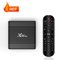 Boîtier TV Android intelligent puissant, nouvelle génération, avec processeur Amlogic S905X3 Quad Core, 2 Go/4 Go de RAM, 16 Go-64 Go de ROM, compatible 4K et 8K – Vente chaude directe usine
