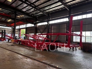 Vente directe d'usine <span class=keywords><strong>de</strong></span> haute qualité 2 & 3 essieux en acier U-Haul remorques <span class=keywords><strong>de</strong></span> voiture pour voiture transporteur camion <span class=keywords><strong>remorque</strong></span> voiture d'occasion chariot - Product Image 6