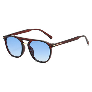<span class=keywords><strong>Gafas</strong></span> de Sol de Piloto Cuadradas con Doble Puente STORY, Lentes Naranjas Vintage, Protección UV400, Unisex, Diseño de Moda, Gran Venta, XY7117 - Product Image 3