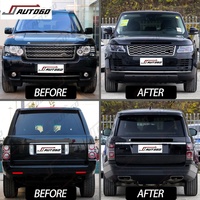 Kit carrosserie en matériau PP ABS de nouvelle conception pour Range Rover L322 2005 2006 2007 2008 2009 2010 2011 2012, mise à niveau vers 2018 SVO SVA OEM