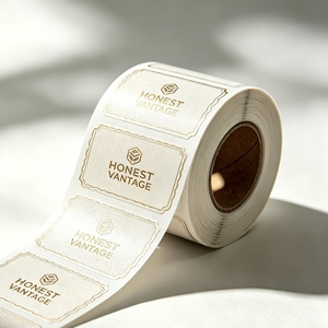 Custom 3ml Vial Adhesive Vinyl <b>Waterproof</b> Hologram Sticker Packaging <b>Labels</b> for Perfume and Lotion - Product Image 6