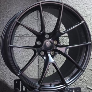 Rines Forjados Personalizados VS-5RS en Negro Satinado/Mate de 17-23 Pulgadas, Modelo VS5RS para BMW M2 M3 M4 M5 <span class=keywords><strong>Audi</strong></span> <span class=keywords><strong>A3</strong></span> A4 Q3 SQ5 S5 RS5 RS6 Mercedes Lexus - Product Image 2