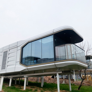 บ้านเคลื่อนที่เคลื่อนที่แบบโมดูล, โรงแรมลอยน้ำหรูหราทันสมัยบ้านเคลื่อนที่แบบโมดูลาร์ขนาดเล็ก - Product Image 1