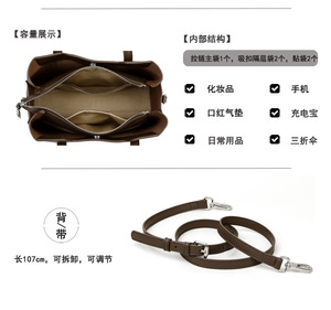 High Quality Women Handbags New Design Ladies Genuine Leather Handbags Large Capacity Ladies Messenger <b>Bags</b> - Product Image 2