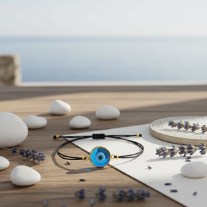 Pulsera Decorativa de Hilo con Ojo Turco - Product Image 3