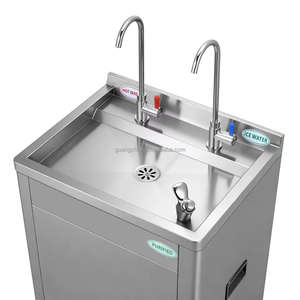 موزع مياه باردة تجاري كهربائي متعدد الوظائف بضاغط، قائم بذاته - Product Image 1