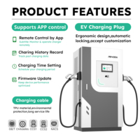 Nueva Estación de Carga Rápida de CC para Vehículos Eléctricos PENODA Comercial 60KW 90KW 120KW 160KW Cargador EV CCS1 CCS2 GBT Chademo para Coches