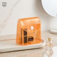 Mini pochette transparente en PVC à fermeture à pression, pochette colorée pour bijoux, écouteurs, pièces de monnaie, baume à lèvres, support d'échantillons GWP, impression personnalisée, OEM, vente en gros