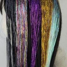 WFG4HEX capelli Glitter parrucche ponte parrucca capelli di alta qualità capelli umani extension - Product Image 1