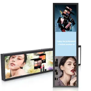 23.6 Wand montage Super Market Stretched Bar Ultra Wide Werbung LCD-Bildschirm Monitor mit WLAN verbunden