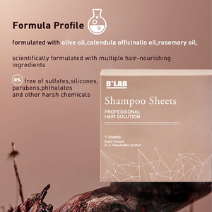 Nuevas Láminas de Champú para el Cuidado del Cabello Natural, para Viajar sin Complicaciones, Portátiles, Disolubles y Ecológicas - Product Image 3