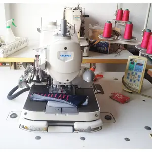 Used JUKI 3200 industrial eyelet button hole sewing machine