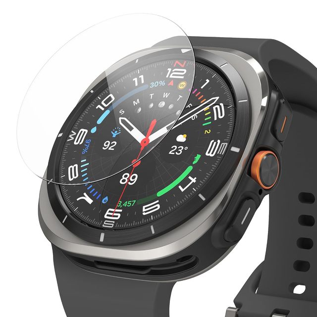 47mm Anti Scratch 9H Hardness Protective Tempered Glass Screen Protector for Samsung Galaxy Watch Ultra