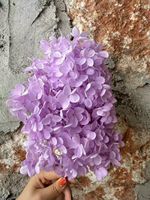 Fleur d'hortensia séchée et stabilisée 100g, modèle Tour en bois, pour la décoration de la maison et des événements - Nouveauté 2027, Meilleure Vente