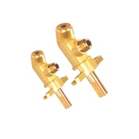 Venta Directa de Fábrica: Válvula de Bola de Compresión de Latón de 8mm, Grifo Manual de Gas, Tubería Hembra, Tamaño Personalizado