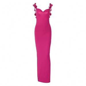 Fall New Party Style Sexy Dress Halter Sleeveless Flower Fashion <strong>Cami</strong> Dress Evening Clothes for Women - Product Image 1