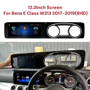Reproductor de DVD para coche Android Carplay de pantalla Dual de 12,3 pulgadas para Mercedes Benz Clase E W213 2017-2019 unidad principal de Radio para coche - Product Image 4