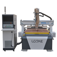 Machine de découpe et de gravure CNC pour le travail du bois, avec table à vide, 9KW ATC, 1325 2030 2040, routeur CNC ATC pour le bois