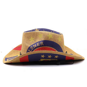 Sombrero de Paja Estilo Vaquero para Hombre, Elegante y Cómodo, con Decoración de Estrella Negra y <span class=keywords><strong>Cerveza</strong></span> Miller Lite, Ideal para Fiestas de Verano en la Playa - Product Image 5