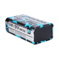 6 f22 9v Hochleistungs-Zink-Kohle batterie für die drahtlose Strom fernbedienung